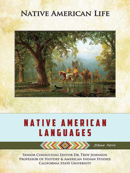 Title details for Native American Languages by Bethanne Patrick - Wait list